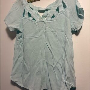 Light Blue Women's Top
